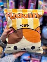 Мягкая игрушка подушка Pudding Пудинг 8 котиков пушин