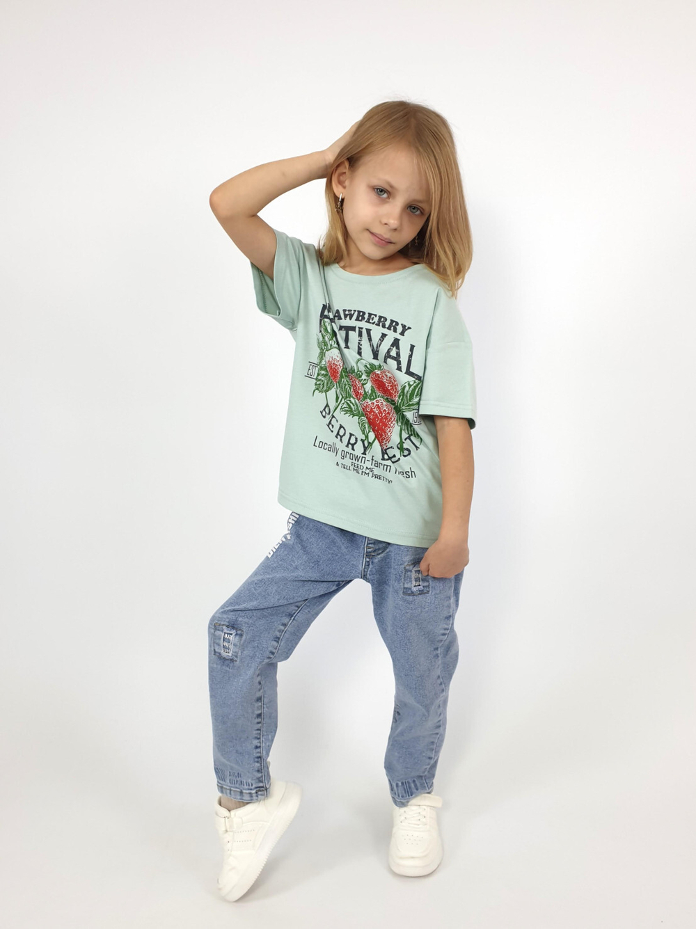 61-05-4 Футболка для девочки