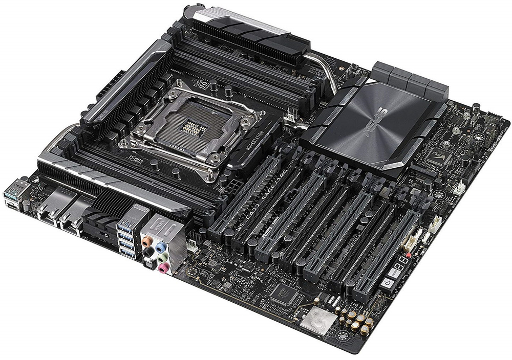 Материнская плата E-ATX ASUS WS C422 SAGE/10G