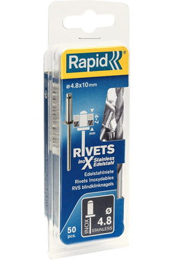 RAPID 4.8 х 10 мм, 50 шт, нержавеющая заклепка (5000396)