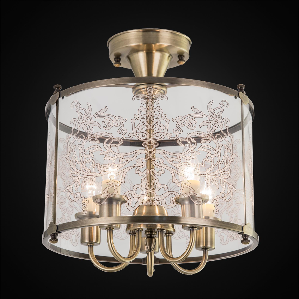 Citilux Версаль CL408253 Люстра потолочная Бронза