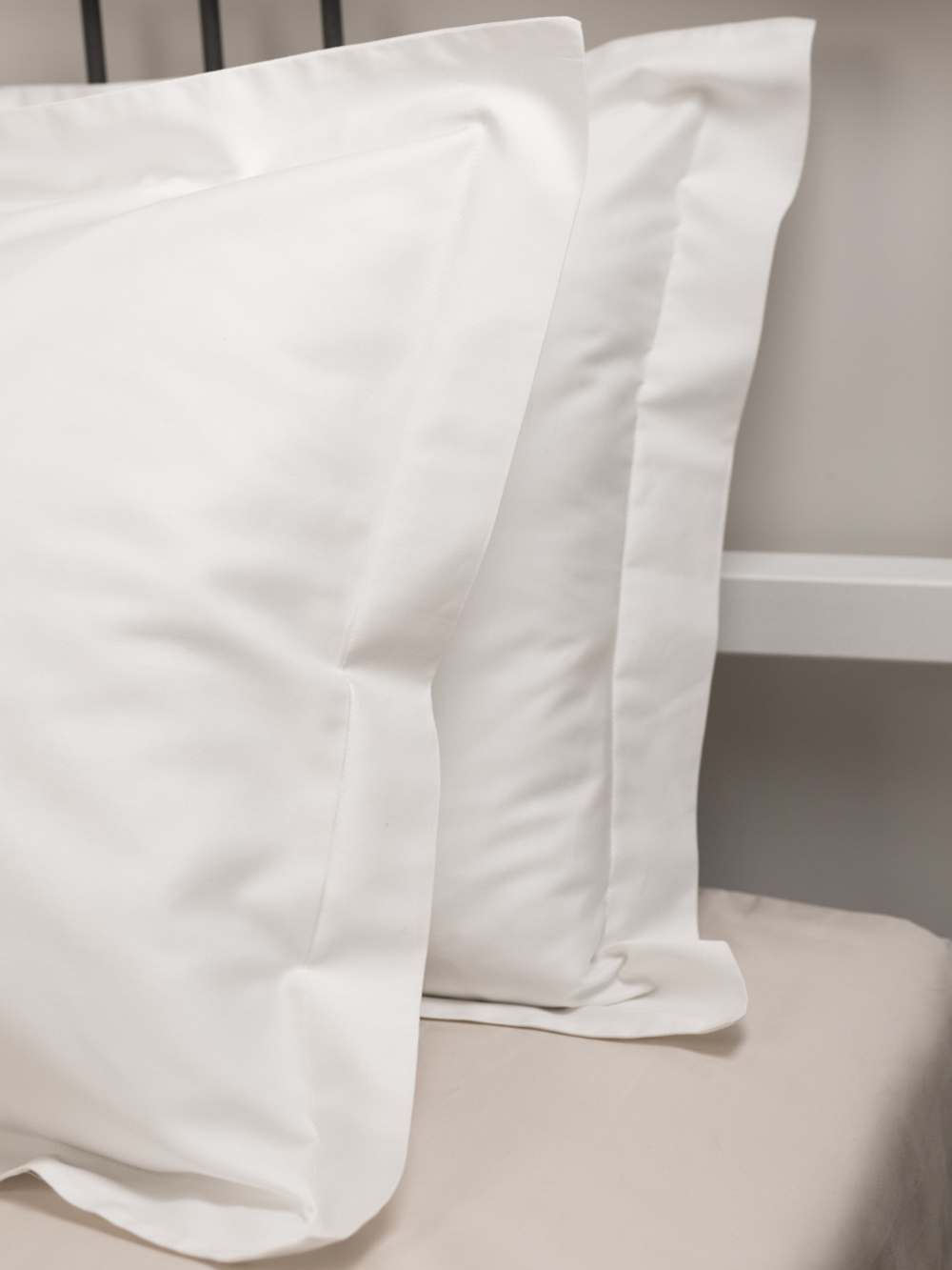 Постельные наволочки 50 на 70 белые сатин