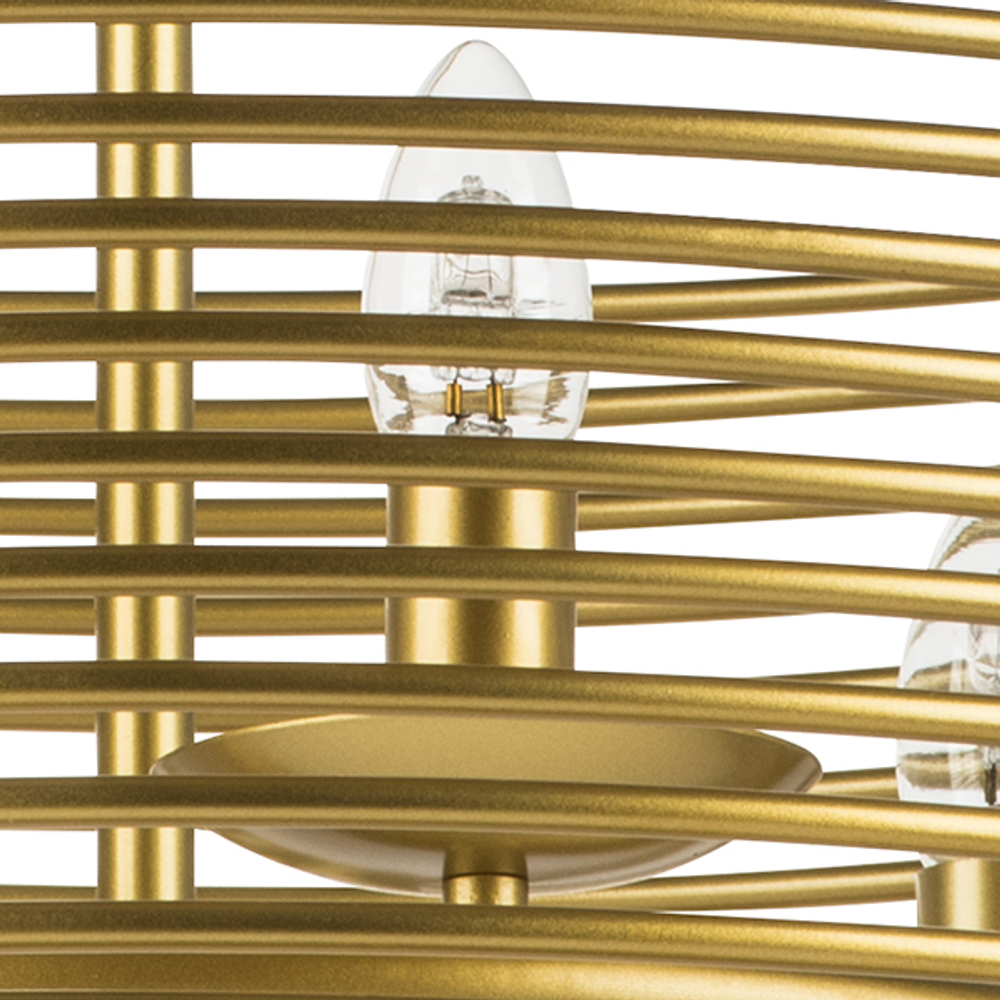 728063 Люстра ZETA 6х40W E14 ЗОЛОТО