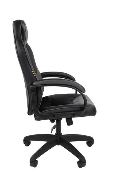 Офисное кресло Chairman   game 17 Россия экопремиум черный/серый