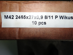 Полотно ленточной пилы (2465х27х0.9мм.) шаг 8/11 Wicus М42 производство Германия