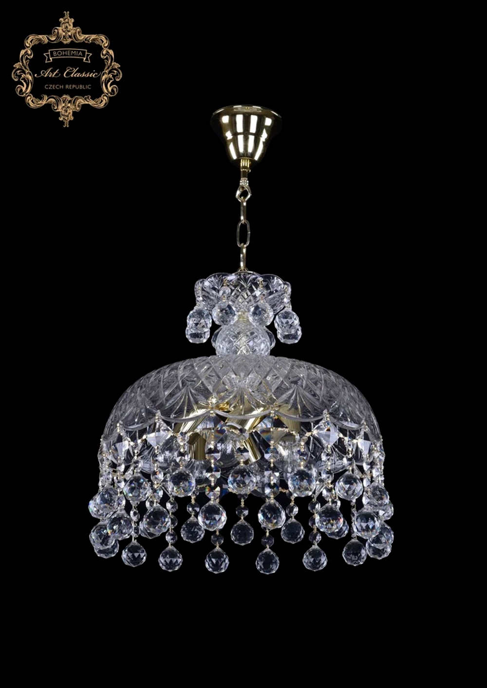 Подвесная люстра Art Classic 14.03 14.03.6.d35.Gd.B