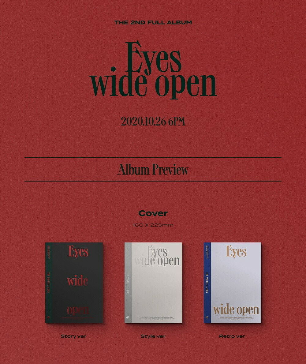 Альбом TWICE - Eyes wide open