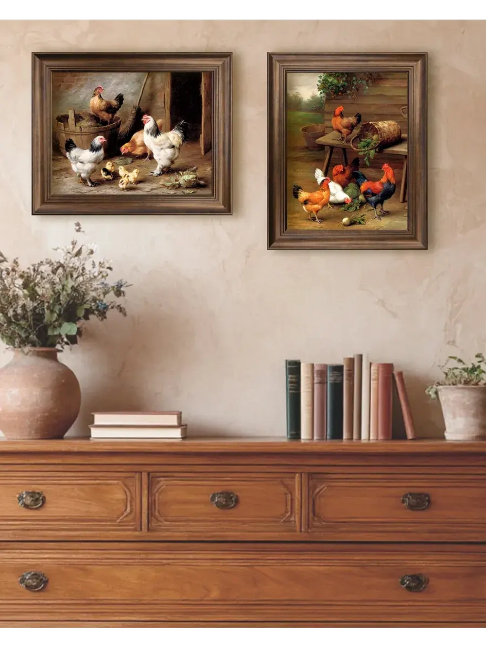 Картина интерьерная на холсте в раме 25*31 см