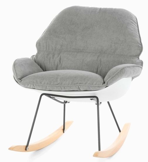 Кресло-качалка Bay цвет серый