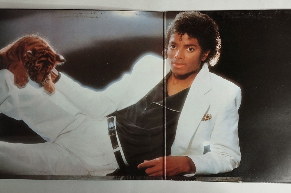 Винтажная виниловая пластинка LP Michael Jackson Thriller (UK 1982)