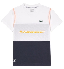 Детская теннисная футболка Lacoste Tennis x Daniil Medvedev Jersey T-Shirt - Multikolor