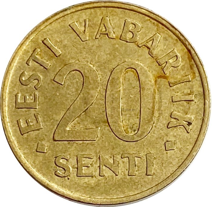 20 сентов 1996 Эстония