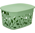 Коробка ФЛОРА 5,5л с крышкой М2362