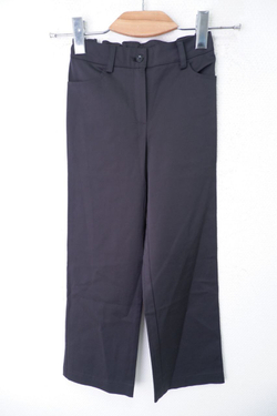 Брюки черные прямые на 7-8 лет, новые