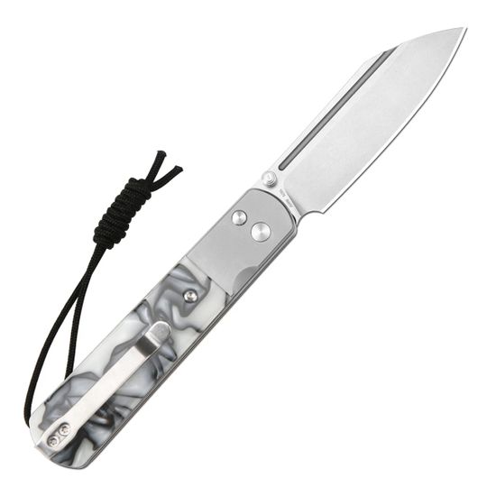 Нож Artisan Cutlery 1875P-WHA Holm  с клинком из стали AR-RPM9, рукоять Акрилл
