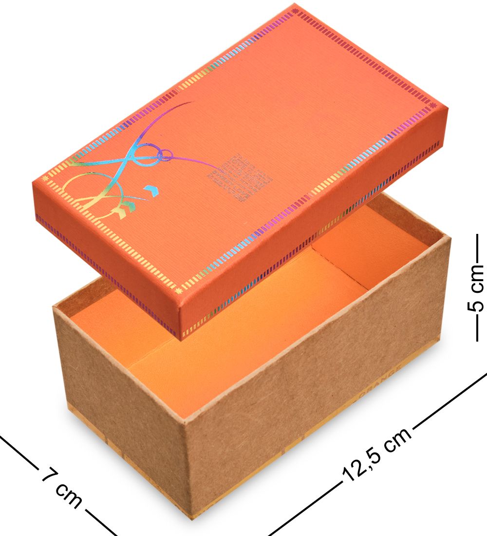 WG-85-A Коробка подарочная цв.оранж