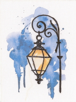 "Рисуем нитками.Город"-DT-C008 вышивка