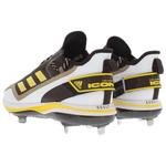 Adidas Icon 7 Baseball Shoes Men"s Black White Yellow
