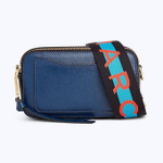 Сумка Marc Jacobs Logo Strap Snapshot Blue Sea Multi