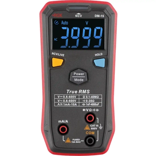 Цифровой мультиметр DM-15 RGK 755153