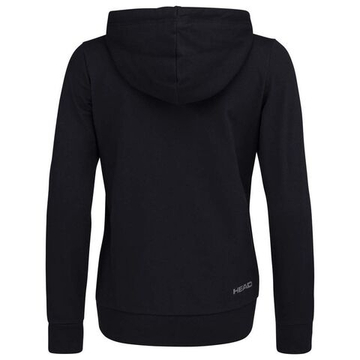 Женская Кофта теннисная Head Club Greta Hoodie FZ W - черный