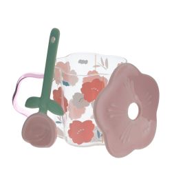 GAEM Кружка с крышкой и ложкой, 450 мл, L14 W11 H10,5 см, 2в.