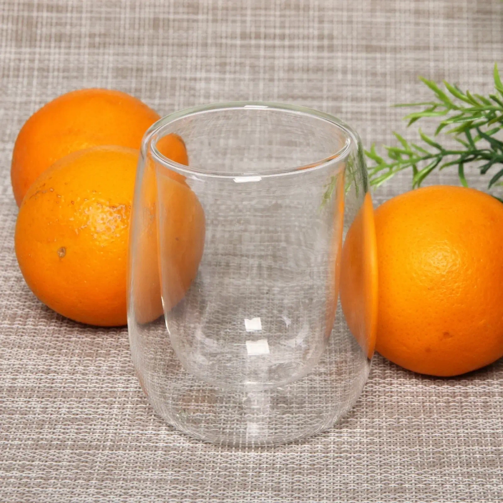 Стакан стеклянный с двойными стенками 200мл «Хай-Тек» LCWB5751