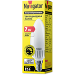 Лампа Navigator 61 380 NLL-C37-7-230-4K-E14-FR Dimm