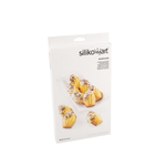 Форма силиконовая для приготовления пирожных madeleine, 17х30 см