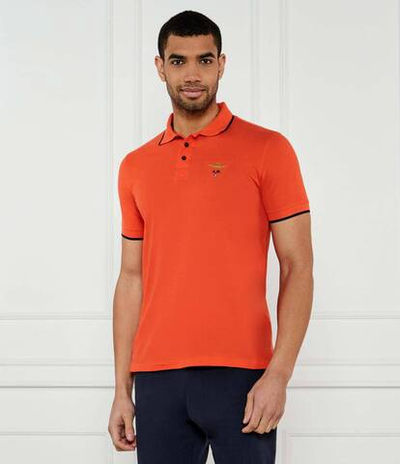 Поло Aeronautica Militare - оранжевый(PO1308P82)