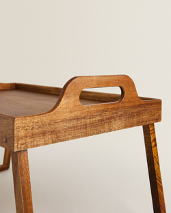 ZARA HOME СКЛАДНОЙ ПОДНОС С РУЧКОЙ