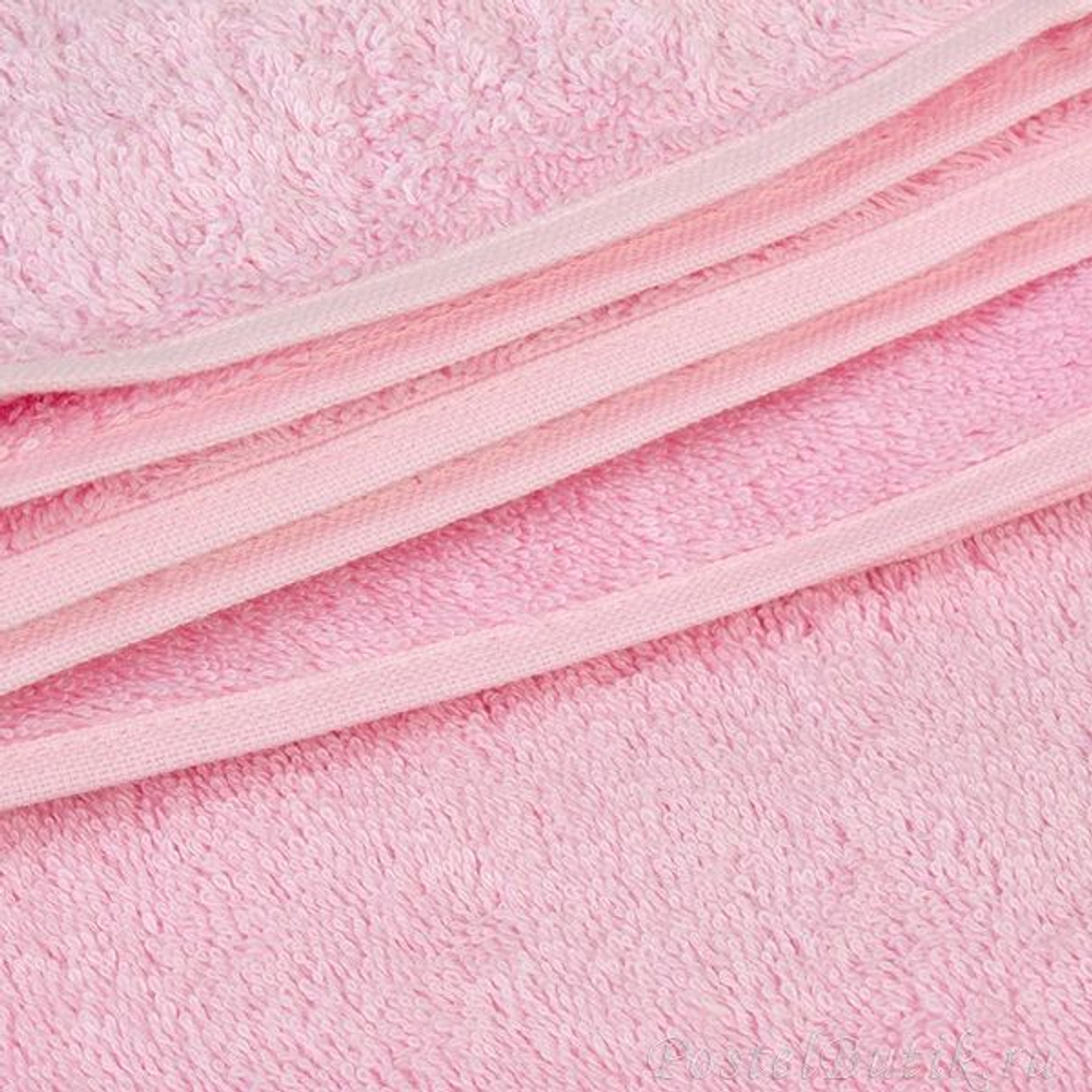 Махровое полотенце Life Style 7007 Uni светло-розовое от Cawo Германия