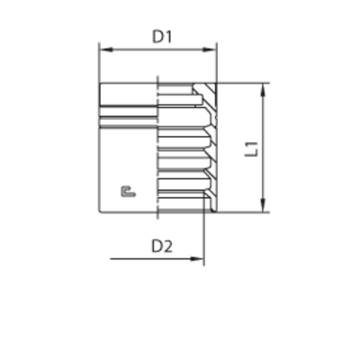 Муфта DN 25 2SN NEW