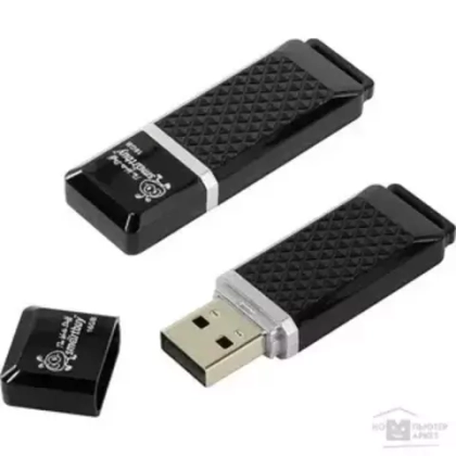 16GB USB Smartbuy Quartz series Black