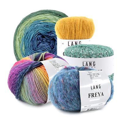 Lang Yarns в мотках