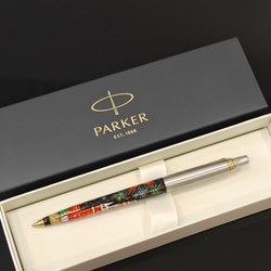 Ручка "Москва. Салют " малая с ручной росписью Палех