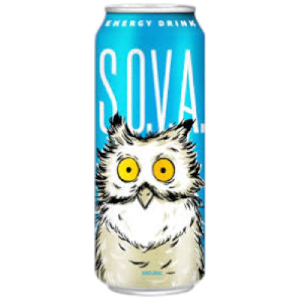 Энергетик С.О.В.А. Натуральный 0,45 л.