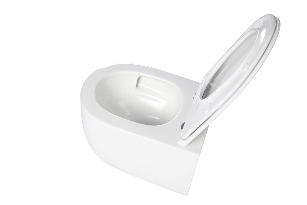 Унитаз подвесной Evo VT1-64ST Tornado, цвет белый, ультратонкое сиденье soft-close