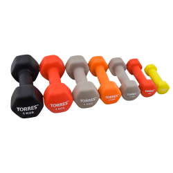 Гантель TORRES PL550105, вес 0.5 кг, 1 шт