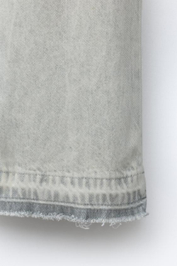 ZARA ДЖИНСЫ FLARE, СЕРЫЙ