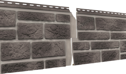 Фасадная панель Ю-пласт Стоун-Хаус S-Lock Таганай туманный 1,95*0,290м