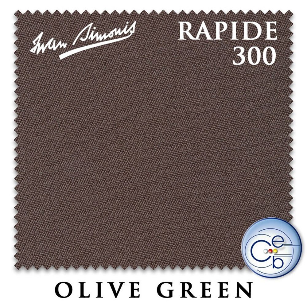 Сукно Iwan Simonis 300 Rapide Carom 195см Olive Green
