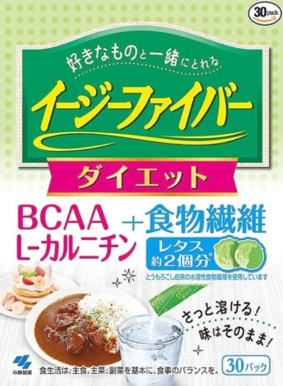 Easy Fiber Diet BCAA + Пищевые волокна + L-карнитин 30 саше.