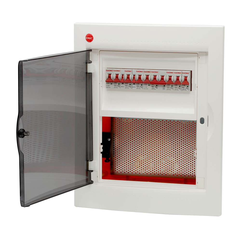 Монтажная плата шириной 18 модулей