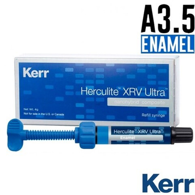 Herculite XRV Ultra Enamel А3.5, шприц 4гр, наногибридный композит
