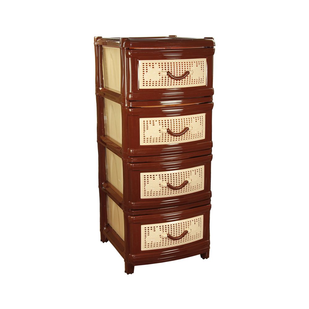 Комод 4-х секционный — Коричневый