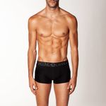 Мужские трусы боксеры черные CASANOVA 0004A