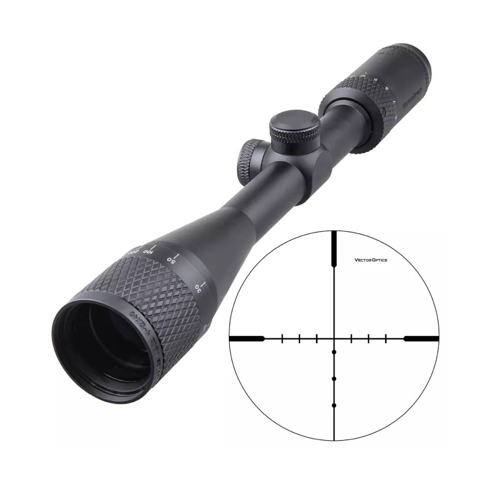 Оптический прицел Vector Optics 25,4мм SFP Matiz 4-12x40 ( установка на Тигр, СВД, ОП-СКС,  / Сетка VOW-10BDC )