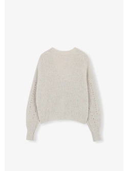 Кардиган из альпаки