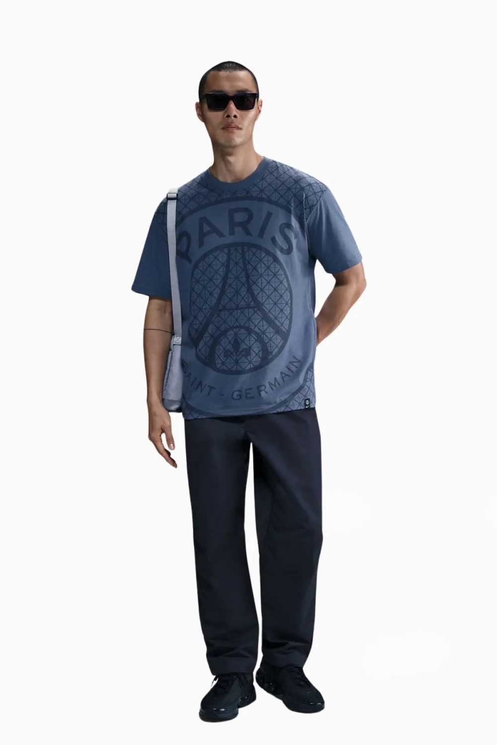 Футболка Nike PSG 25/26 Seasonal Print - темно-синий